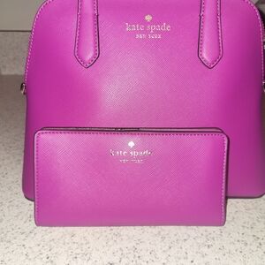 Kate Spade New York  Dome Satchel with Matching Wallet